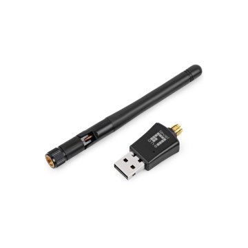 Usb Wifi Level One 300mb  Wua-0617 300mb 2,4ghz Antena... 2