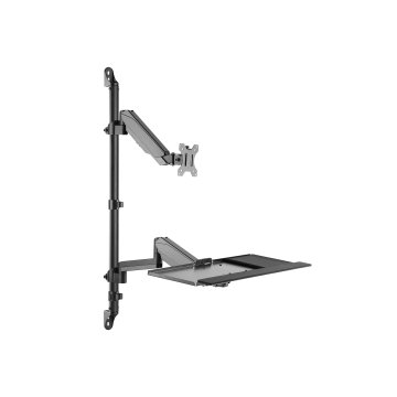 Soporte De Pared Equip 650170 Para Pantalla 17"-32" Cpu Y Teclado Max. 8kg Vesa 100x100 2