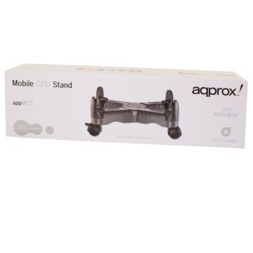 Soporte De Cpu Con Ruedas Approx , Ajustable De 7.5cm A 25cm Appmcsv2 2