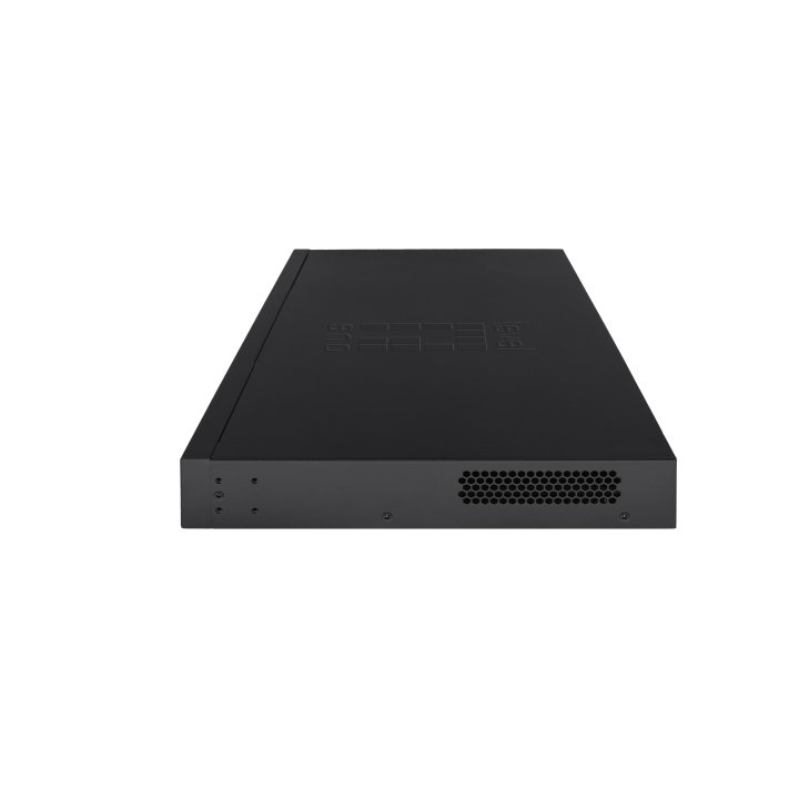 Switch Semigestionable Level One Hilbert 24p Poe 10 100 1000 380w +4p Sfp Combo 10 100 1000 Carcasa Metalica