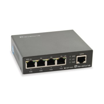 Switch Level One Gep-0523 No Gestion 5p 10 100 1000 4p Poe Plus 60w