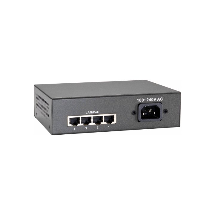 Switch Level One Gep-0522 No Gestion 5p 10 100 1000 4p Poe Plus 65w