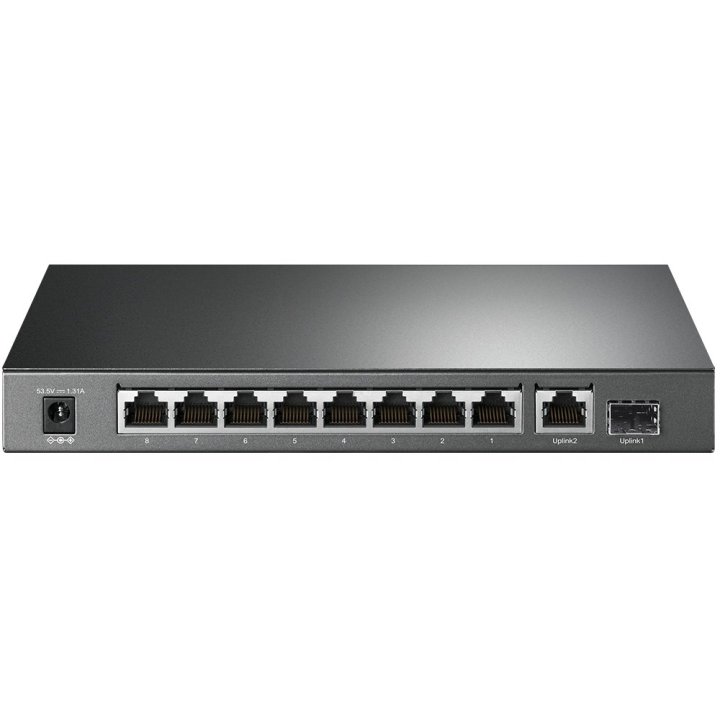 Switch Tp-link Tl-sg1210p 9p Giga 1p Sfp Gigabit 8 Puertos Poe poe+ Alimentacion Poe 63w