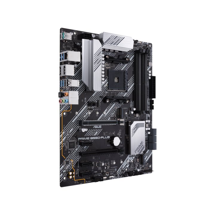 Pb Asus Prime B550-plus Skt Am4 Atx 4ddr4-3200mhz Dp Hdmi 5pcie 2m.2 Raid Languard 2usb-a-c 4usb3.2
