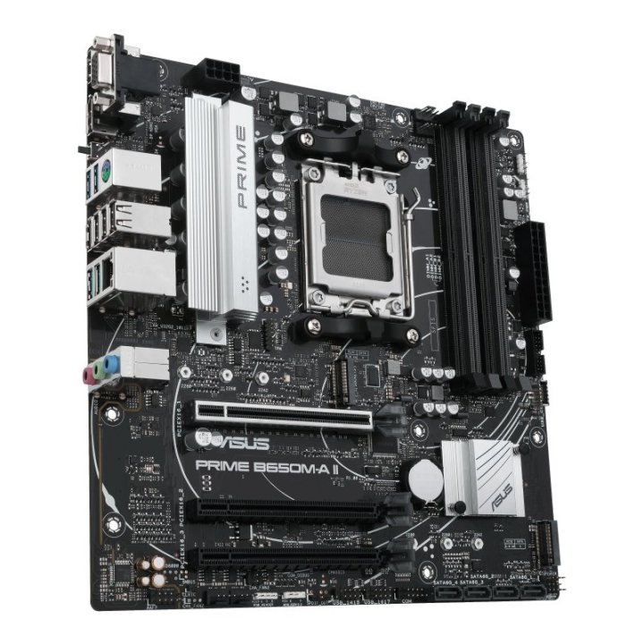 Pb Asus Prime B650m-a Ii Csm Skt Am5 Matx 4xddr5 Usb-c Eth 2.5gb Dp Vga Hdmi Usb 3.2 
