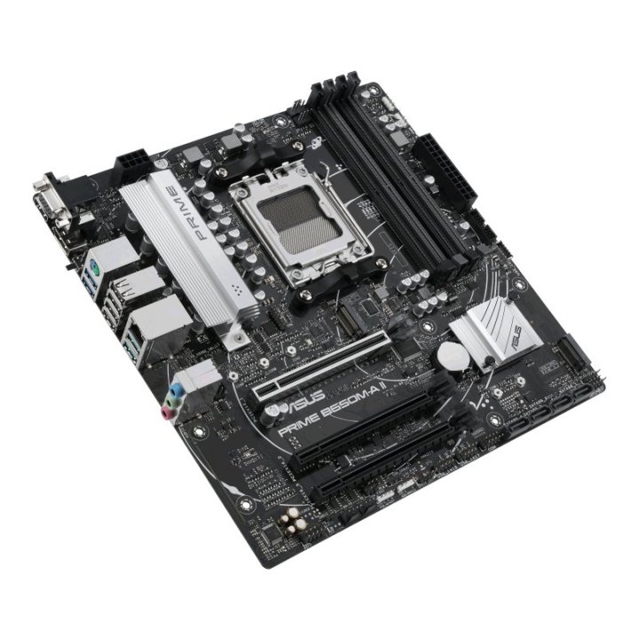 Pb Asus Prime B650m-a Ii Csm Skt Am5 Matx 4xddr5 Usb-c Eth 2.5gb Dp Vga Hdmi Usb 3.2 