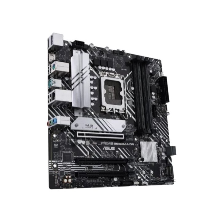 Pb Asus Prime B660m-a D4-csm Skt 1700   M.2, 1gb Ethernet, Dp, 2 X Hdmi, Usb 3.2 Gen 2 T



