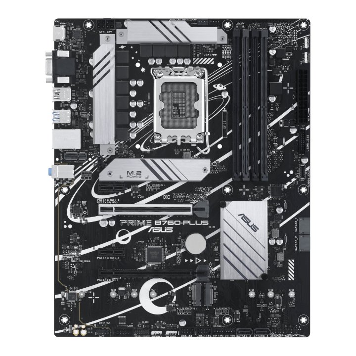 Pb Asus Prime B760-plus Atx Skt 1700 13º 12º Gen 4xddr5 5600mhz Displayport Hdmi Vga 2xm.2.x4 Glan 2.5gb Usb-c