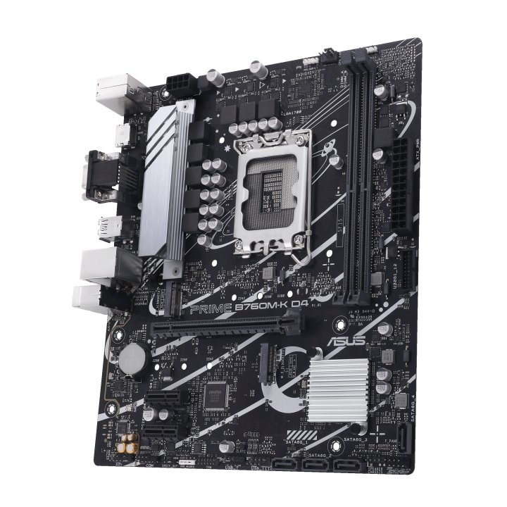 Pb Asus Prime B760m-k D4 Skt 1700 12 13º Gen Ddr4 3200mhz Hdmi Vga 3pcie 2m.2 2.5gb-lan Usb3.2 - Oferta_moving