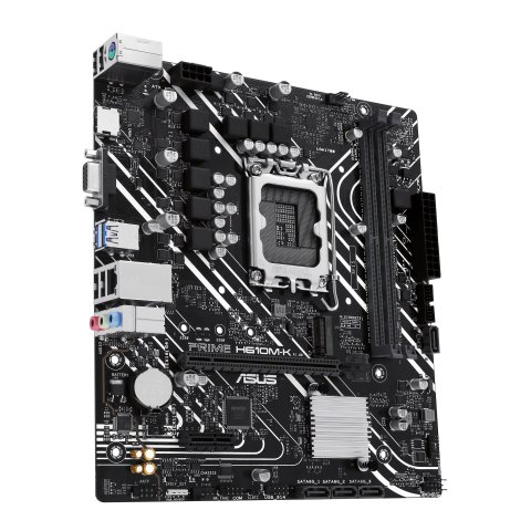 Pb Asus Prime H610m-k Skt Lga 1700 M-atx Ddr5-5600mhz Hdmi Dvi Vga 1xpcie 4.0 1xpcie 3.0 M.2 Glan Usb3.2