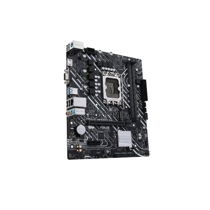 Pb Asus Prime H610m-k D4 Skt 1700 Intel Gen 12º 13º M-atx 2xddr4 3200mhz Hdmi Vga 2pcie M.2 Glan Usb3.2