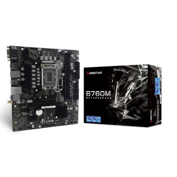 Pb Biostar B760mx2-e D4 M-atx Skt 1700 Hdmi Vga Dvi 2xddr4 3200mhz 1xm.2 4xsata 2.5g Lan Usb 3.2