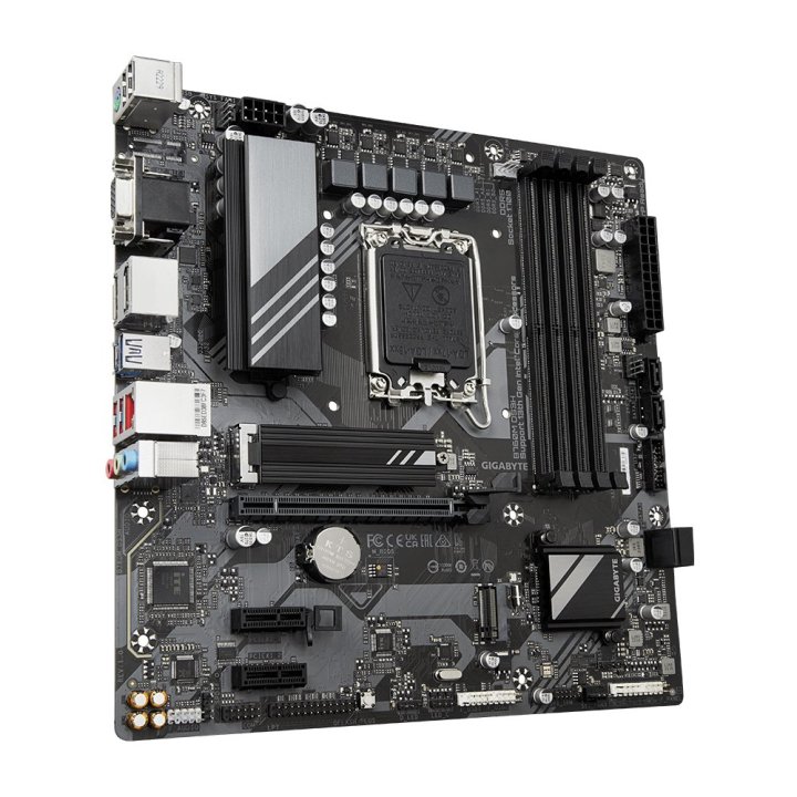 Pb Gigabyte B760m Ds3h Rev1.0 M-atx Skt 1700 12º 13º 4xddr5 4800mhz Hdmi Displayport Vga G-lan 1pcie 2m.2 Raid Usb-c