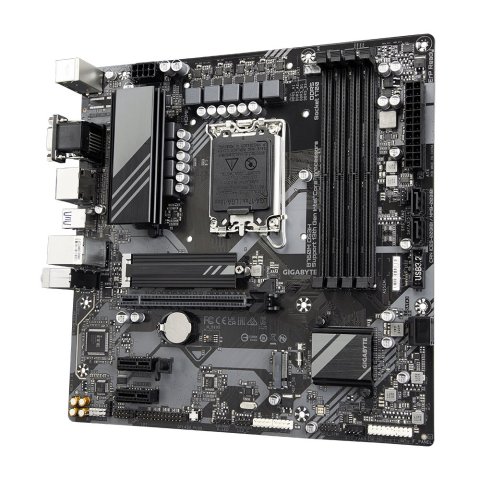 Pb Gigabyte B760m Ds3h Rev1.0 M-atx Skt 1700 12º 13º 4xddr5 4800mhz Hdmi Displayport Vga G-lan 1pcie 2m.2 Raid Usb-c