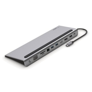 Docking Usb-c Belkin Inc004btsgy A 1xhdmi 1xdisplayport 1xvga 2xusb-a 3,0 1x Usb-a 2.0 1xusb-c Pd 100w 1xgb Rj45 1xjack 3,5 M