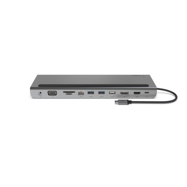 Docking Usb-c Belkin Inc004btsgy A 1xhdmi 1xdisplayport 1xvga 2xusb-a 3,0 1x Usb-a 2.0 1xusb-c Pd 100w 1xgb Rj45 1xjack 3,5 M