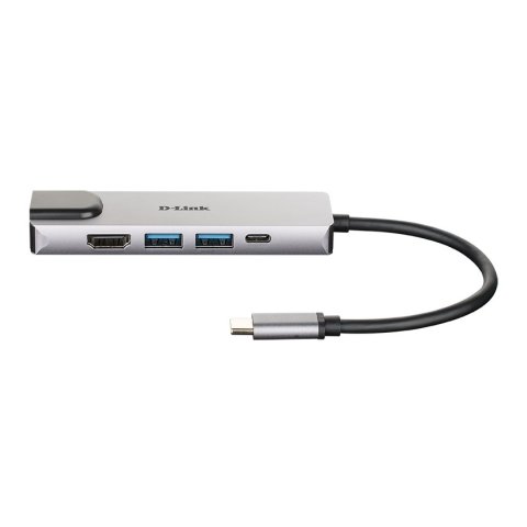 Docking Usb-c D-link Dub-m520 A 1xhdmi 4k 2xusb-a 3.0 1xusb-c Pd 60w Thunderbolt 3 1x 1gb Rj45