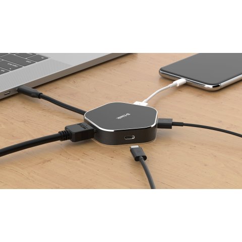 Docking Usb-c D-link Dub-m420 A 1xhdmi 4k 2xusb-a 3.0 1xusb-c Pd 60w Thunderbolt 3