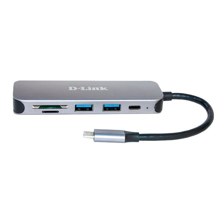 Hub Usb-c D-link Dub-2325 A 2xusb3.0 1xusb-c 1xlector Tarjetas