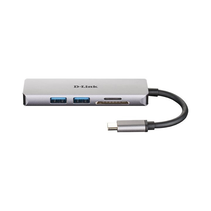 Docking Usb-c D-link Dub-m530 A 1xhdmi 4k 2xusb-a 3.0 1xlector De Tarjetas