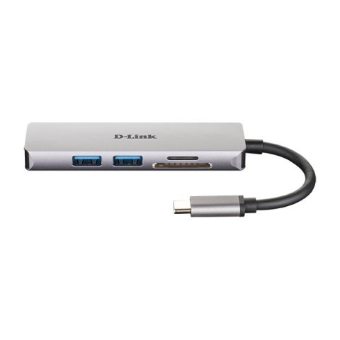 Docking Usb-c D-link Dub-m530 A 1xhdmi 4k 2xusb-a 3.0 1xlector De Tarjetas