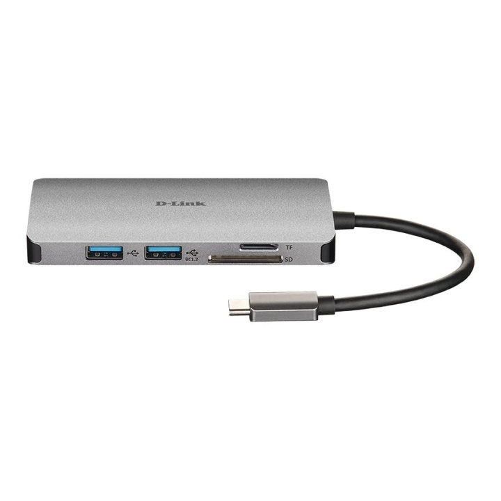 Docking Usb-c D-link Dub-m610 A 1xhdmi 4k 2xusb-a 3.0 1xusb-c Pd 100w Thunderbolt 3 1xlector De Tarjetas
