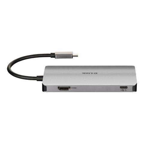 Docking Usb-c D-link Dub-m610 A 1xhdmi 4k 2xusb-a 3.0 1xusb-c Pd 100w Thunderbolt 3 1xlector De Tarjetas