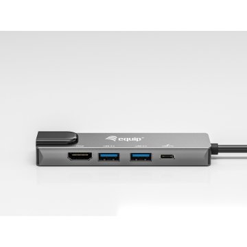 Docking Usb-c Equip 133489 A 1xhdmi 4k 1xusb-c Pd 100w 2xusb-a 5gb s 1xgb Rj45 2