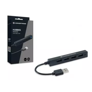 Hub Usb 2.0 Conceptronic Hubbies05b A 4xusb-a 2.0 2