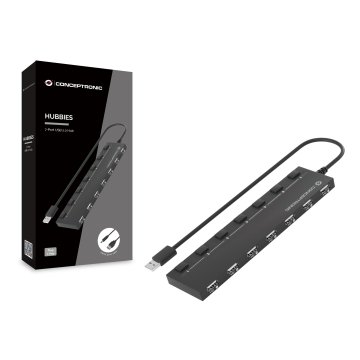 Hub Usb 2.0 Conceptronic Hubbies08 A 7xusb-a 2.0 Con Interruptores 2