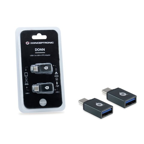 Adaptador Usb-c 3.1 Macho A Usb 3.0 Tipo A Hembra Otg 10gb s Pack 2 Uds