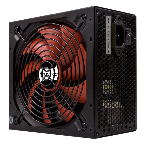 Fuente De Alimentacion Unykach Atx 210551 550w Gamin Incluye P4+4, Brida +4 Tornillos Destinada Reparaciones