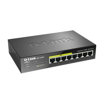 Switch No Gestionable D-link Dgs-1008p 8p Giga Con 4p Poe (52w) Sobremesa No Rack 2