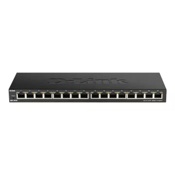 Switch No Gestionable D-link Dgs-1016s 16p Giga Low Profile Para Sobremesa - Pared O Instalaciones De Poco Espacio 2