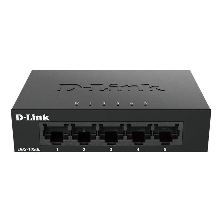 Switch No Gestionable D-link Dgs-105gl 5p Giga Carcasa Metalica Sobremesa No Rack