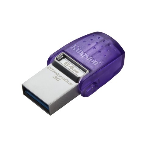 Memoria Usb Kingston Datatraveler Microduo 3c - Dtduo3cg3 64gb 
