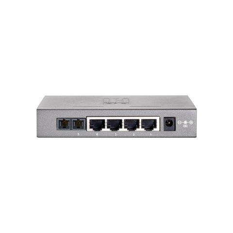 Switch Level One No Gestion 4 Puertos 10 100 + 1 Puerto Fibra Sc 100basefx Multimodo Hasta 2km