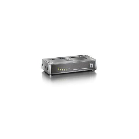 Switch Level One No Gestion 5 Puertos 10 100 Mini No Rack Base Magnetica
