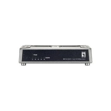 Switch Level One No Gestion 5 Puertos 10 100 Mini No Rack Base Magnetica 2