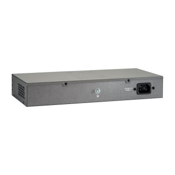 Switch Level One No Gestion 16p 10 100 1000 Mini Con Kit Montaje Rack 19" 2