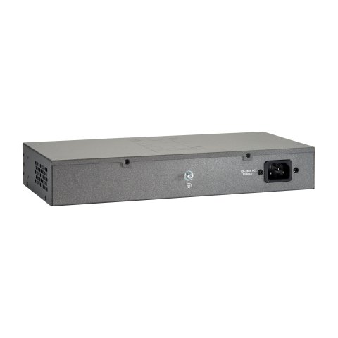Switch Level One No Gestion 16p 10 100 1000 Mini Con Kit Montaje Rack 19"