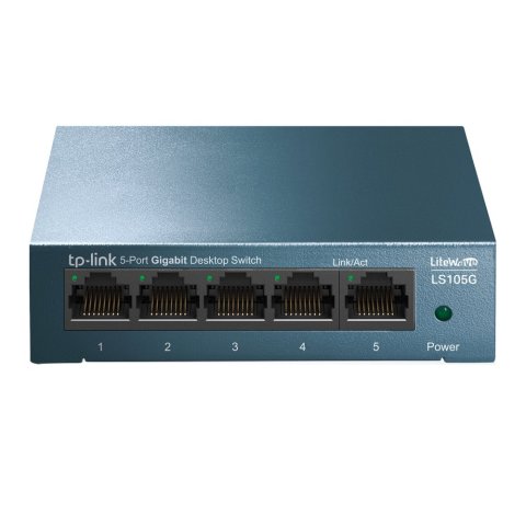 Switch No Gestionable Tp-link Ls105g Litewave 5p Giga Sobremesa Carcasa Metal No Rack