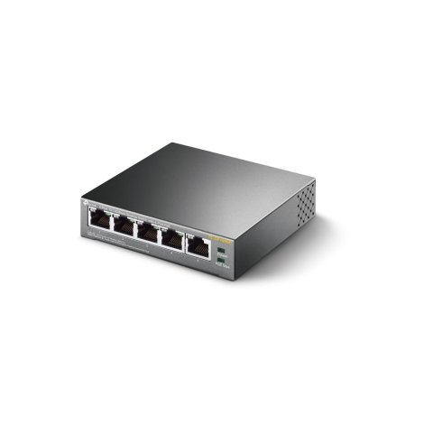 Switch No Gestionable Tp-link Sf1005p 5p Ethernet 4p Poe (58w) Sobremesa No Rack Carcasa Metalica
