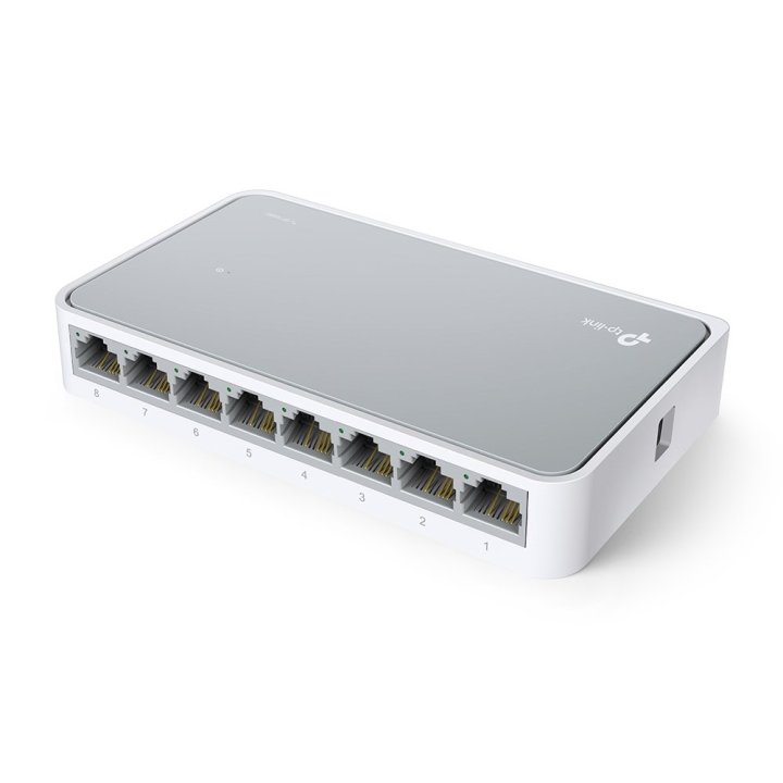 Switch No Gestionable Tp-link Sf1008d 8p Ethernet Sobremesa No Rack