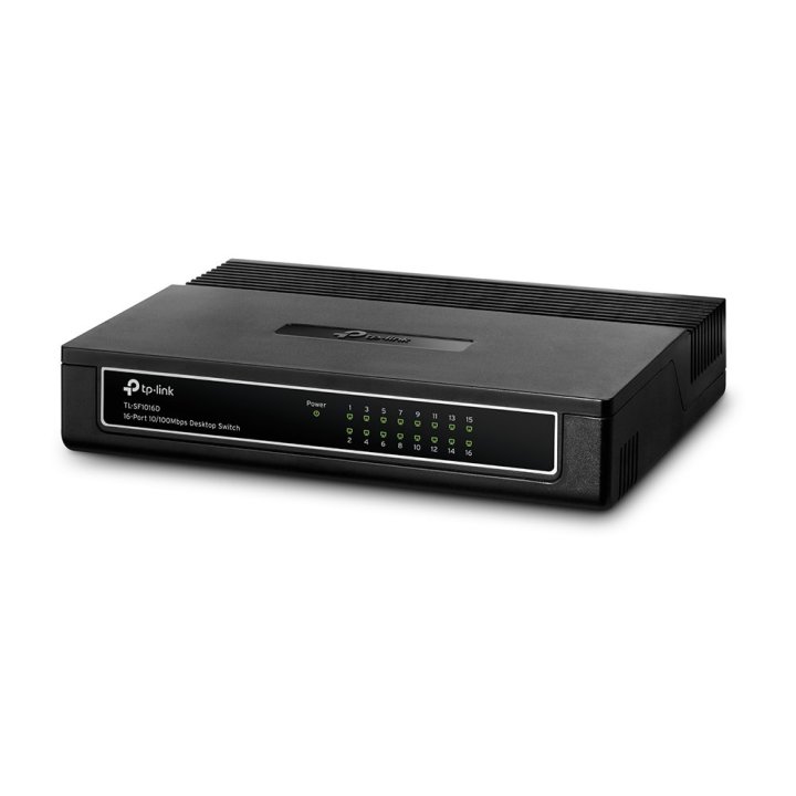 Switch No Gestionable Tp-link Sf1016d 16p Ethernet Sobremesa No Rack