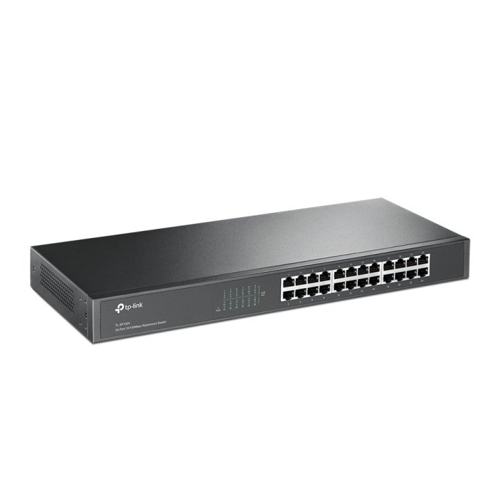 Switch No Gestionable Tp-link Sf1024 24p Ethernet Carcasa Metalica 19" Rack