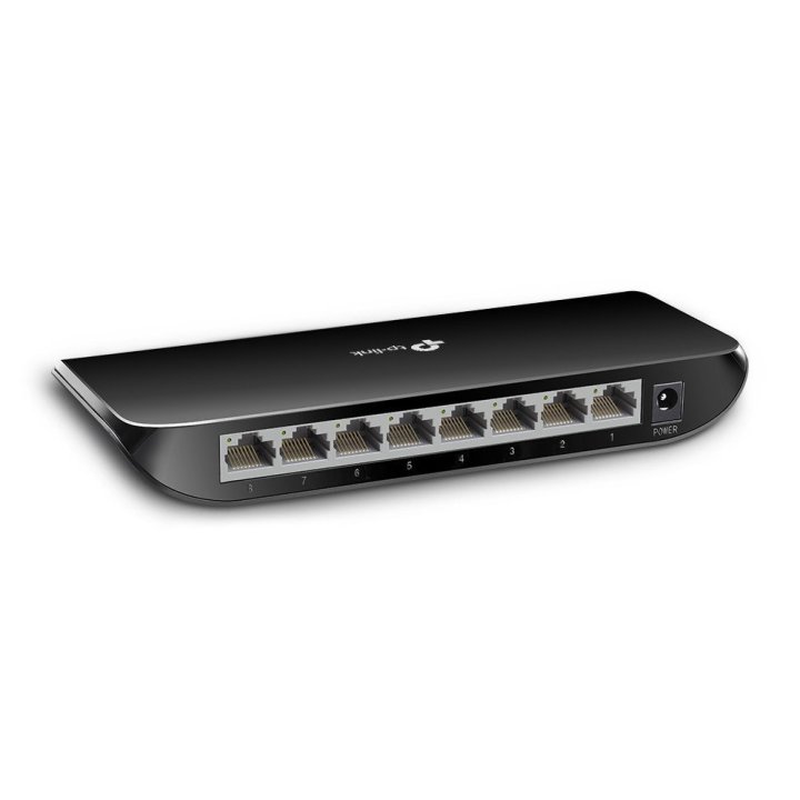 Switch No Gestionable Tp-link Sg1008d 8p Giga Sobremesa No Rack