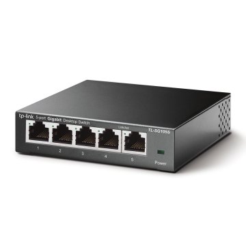 Switch No Gestionable Tp-link Sg105s 5p Giga Carcasa Metalica No Rack 2