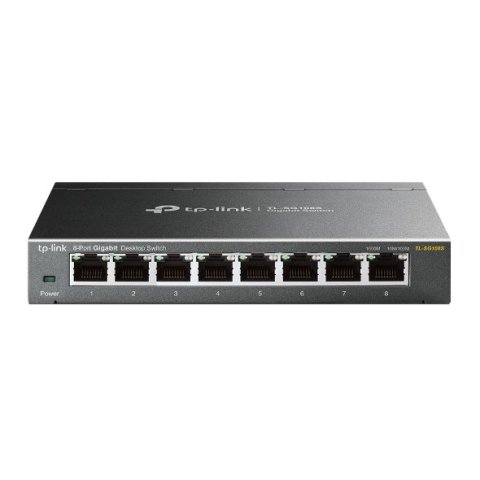 Switch No Gestionable Tp-link Sg108s 8p Giga Carcasa Metalica No Rack