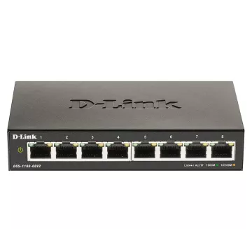 Switch Semigestionable D-link Dgs-1100-08v2 8p Giga No Rack